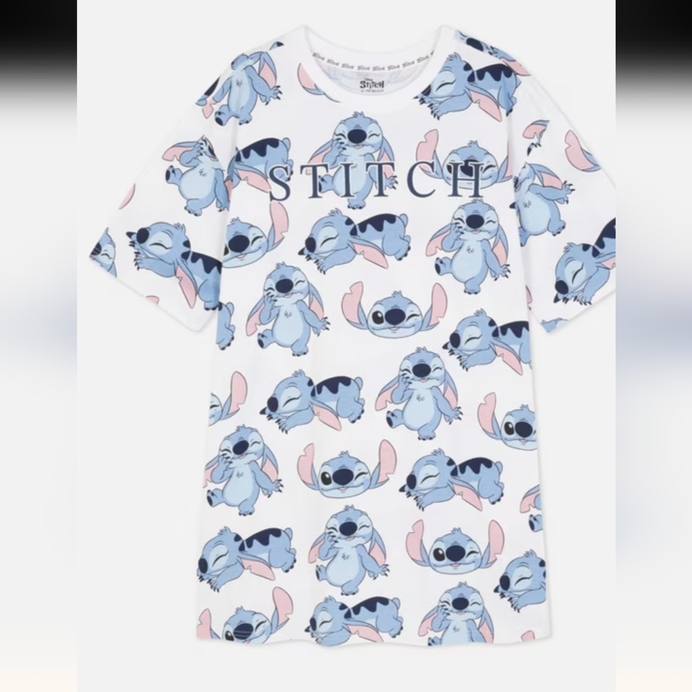 Disney Lilo & Stitch Night gown, oversized night shirt Pajama Plus size 18/20 2X